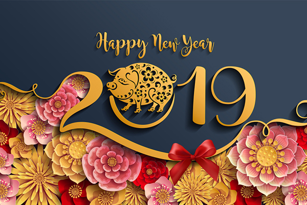 Chào đón năm mới 2019